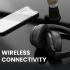 HiFuture FutureTour Over-Ear Wireless Headphones – Active Noise Cancelling, Bluetooth 5.2, 40H Playtime, 4 Mics for Clear Calls, AUX Support, USB-C Fast Charging – Black